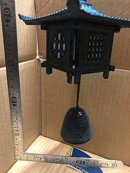 南部鉄製　風鈴　閣　屋形型　特大 Amazon.co.jp: 南部鉄製 風鈴 閣 屋形型 特大 : DIY・工具・ガーデン